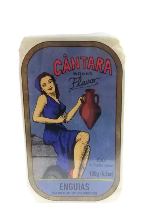 ENGUIAS EM MOLHO ESCABECHE CÂNTARA