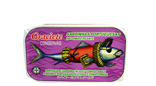 SARDINHAS TOMATE PICANTE GRACIETE