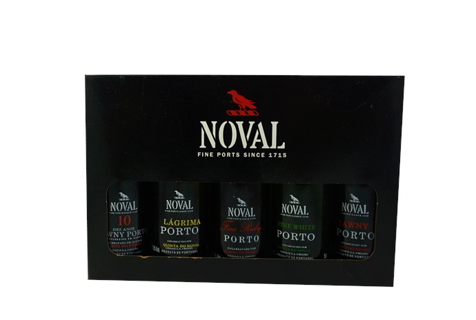 NOVAL CONJUNTO 5 MINIATURAS VINHO DO PORTO (50 ML)