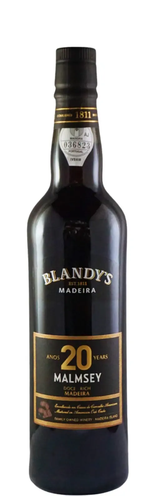 BLANDY´S MALMSEY 20 YEARS