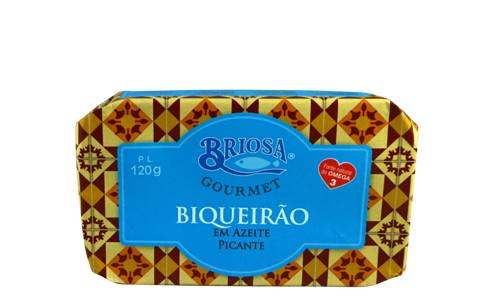 BIQUEIRÃO EM AZEITE PICANTE BRIOSA