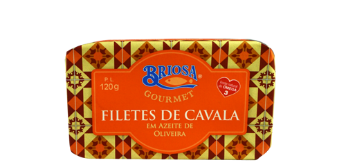 FILETES DE CAVALA EM AZEITE BRIOSA