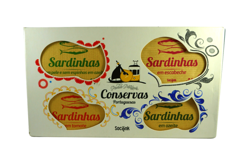 CANNED SARDINES BOX BY SOCILINK