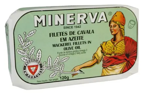 FILETES DE CAVALA EM AZEITE (MINERVA)