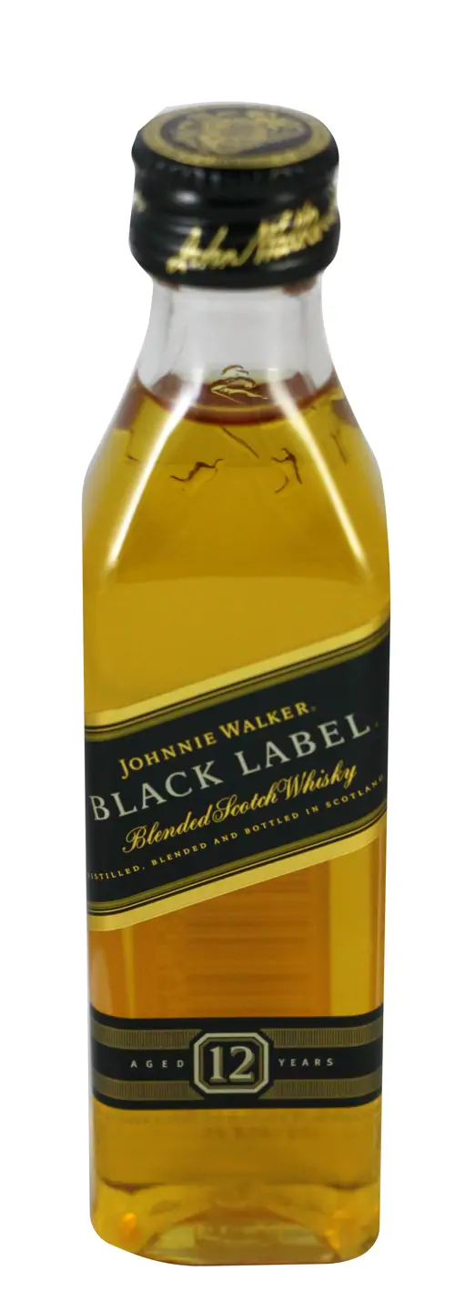 JOHNNIE WALKER BLACK LABEL 12 ANOS MINI