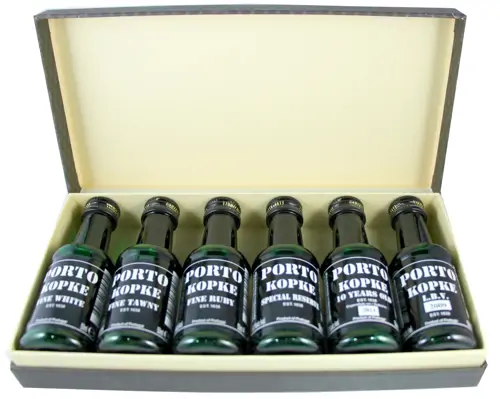 KOPKE CONJUNTO 6 MINIATURAS VINHO DO PORTO