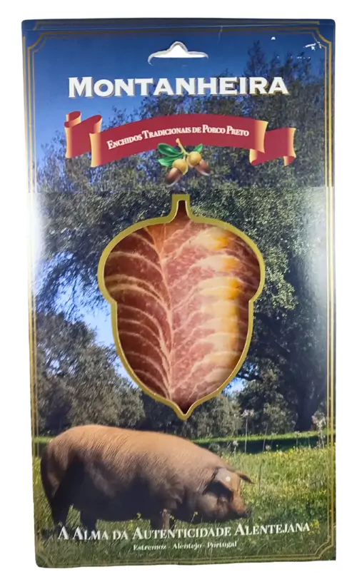 SLICED BLACK PIG LOIN BY MONTANHEIRA