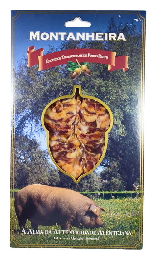 SLICED BLACK PIG MEAT BY MONTANHEIRA