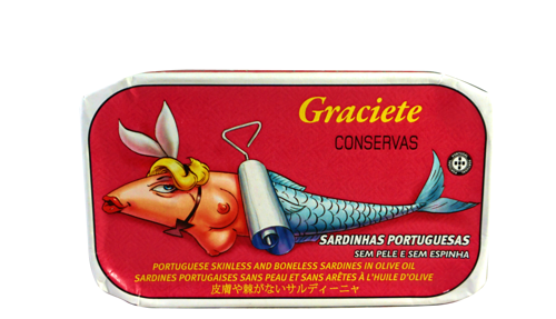 SARDINHA SEM PELE E SEM ESPINHA GRACIETE