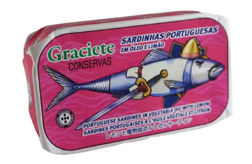 SARDINHAS EM ÓLEO E LIMÃO GRACIETE